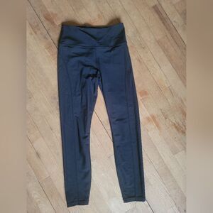 Spiritual Gangster High Waisted Black Leggings, Size‎ Medium